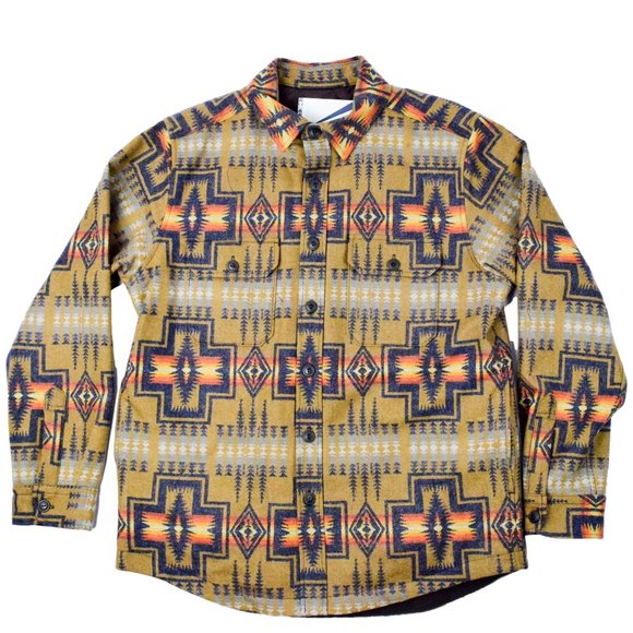 Pendleton Other - Pendleton aztec print quilted harding jacket